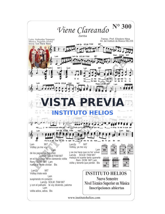 Vista previa de Viene Clareando
